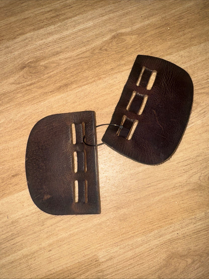 Girth Buckle Guards - English Leather