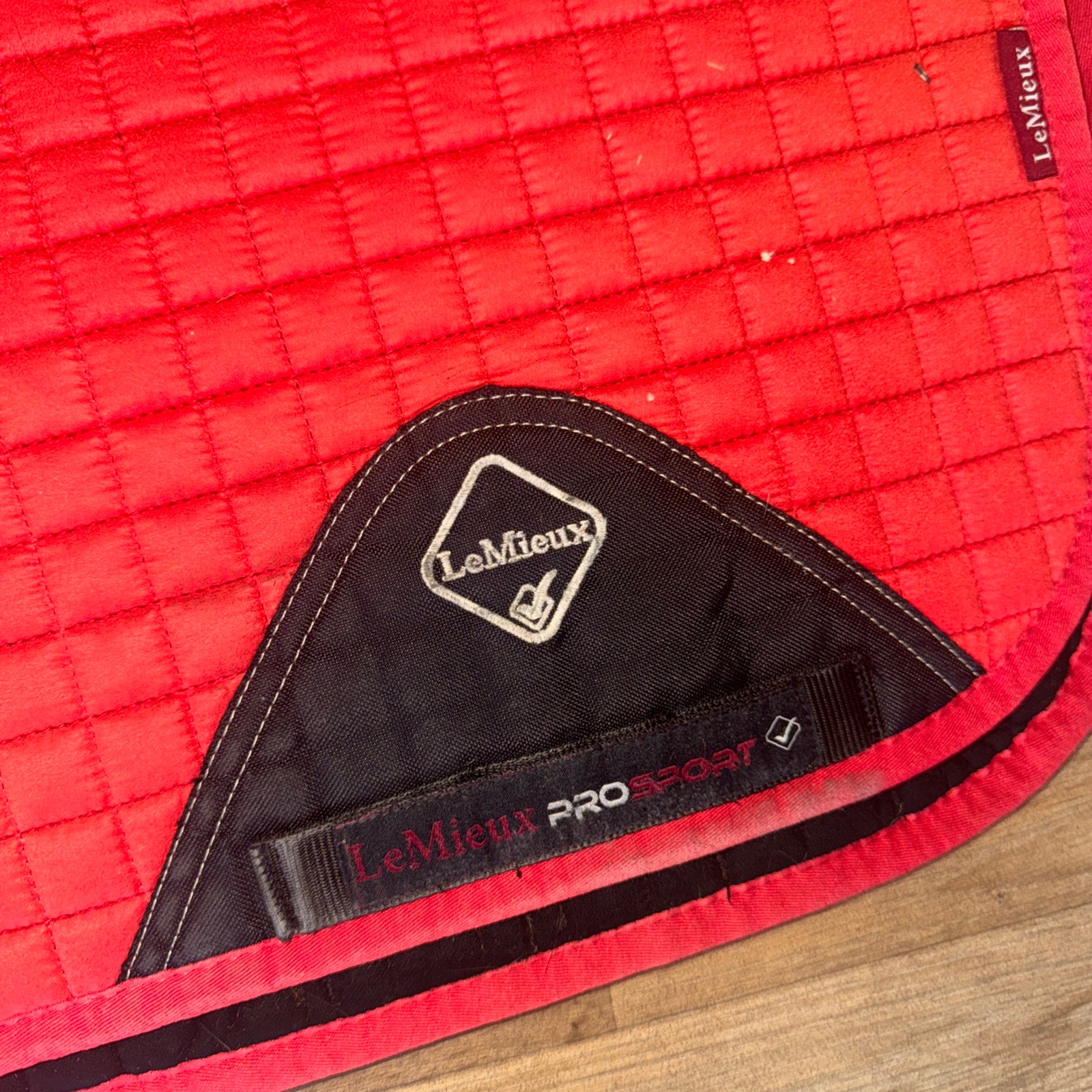 Lemieux Chilli Red Size Large Dressage Saddle Pad