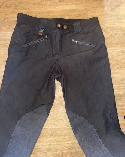 Premier Equine Ladies 28”  Suede Knees Breeches