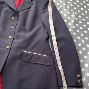 Caldene Navy 36” Show Jacket - Show Jumping Showing Sj Pc
