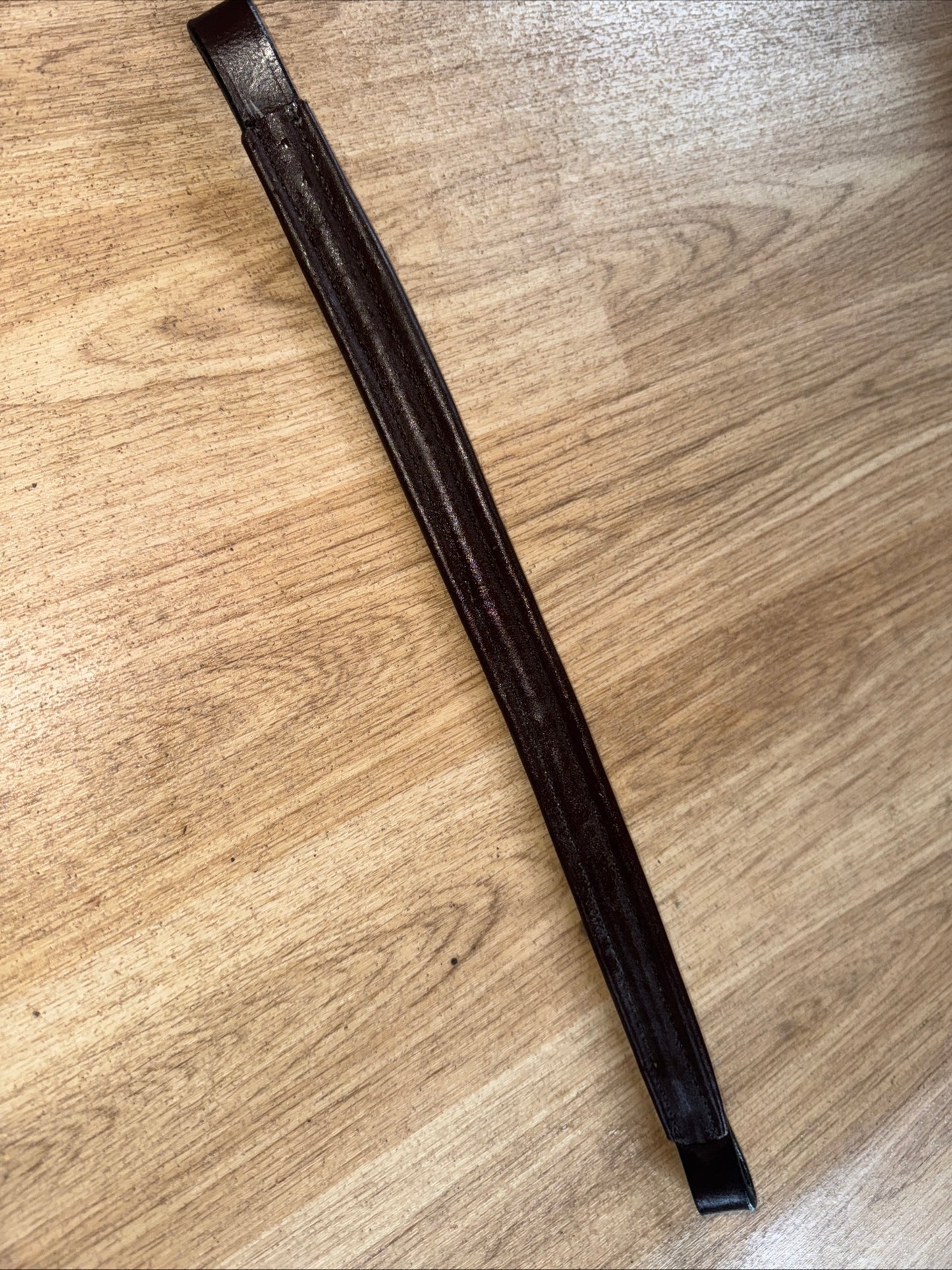 Brown Padded Browband - 16.5” #778