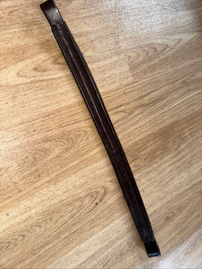 Brown Padded Browband - 16.5” #778