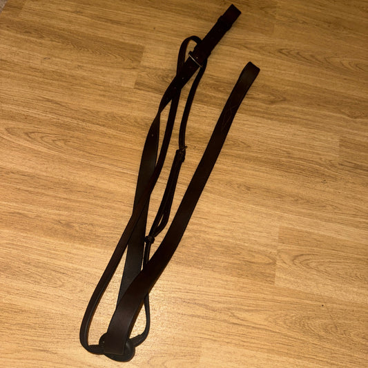 Keith Luxford Saddlery Havana Size Full English Standing Martingale #366