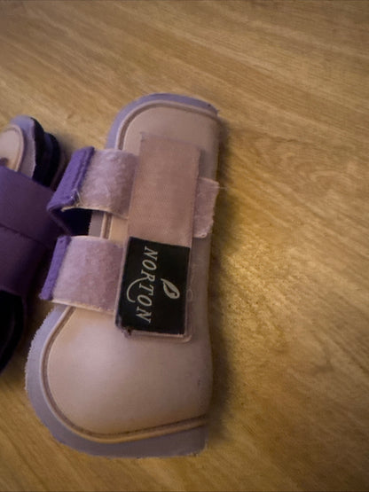 Norton Purple Size Pony Tendon Boots | Second Hand Horse Tack