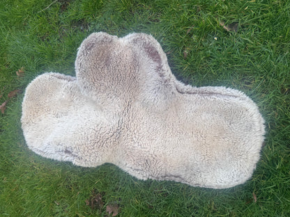 Mattes Gold Wool Lined Numnah - Full - Dressage Cut