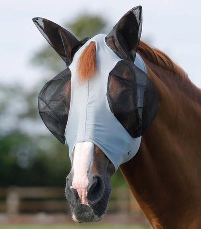 Premier Equine Comfort Tech Lycra Fly Mask .
