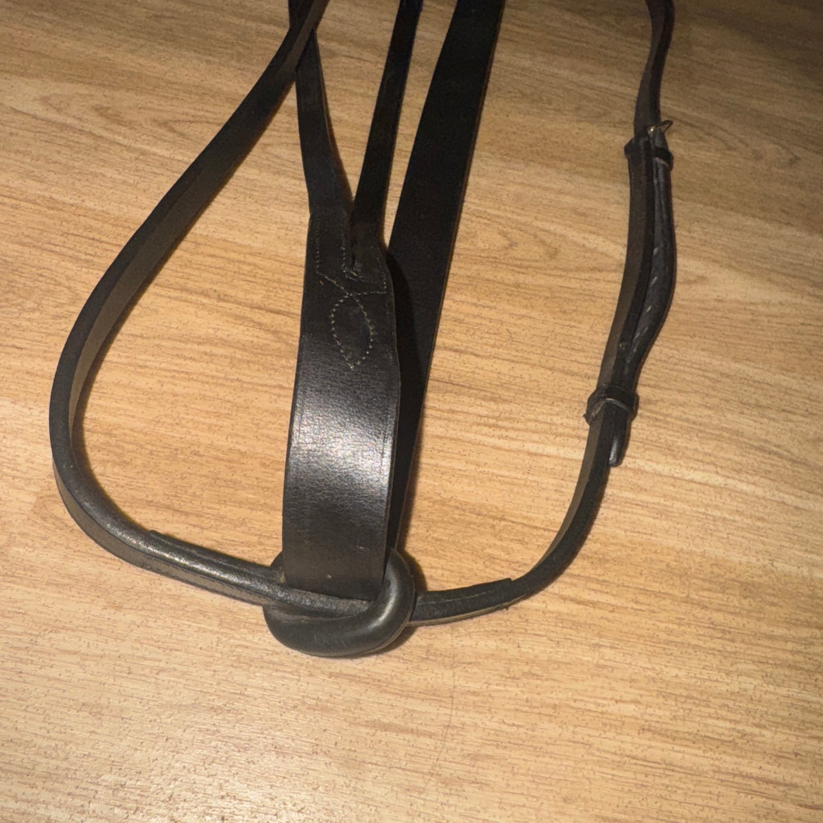 Cameo Leather Full Size Black Running Martingale #34