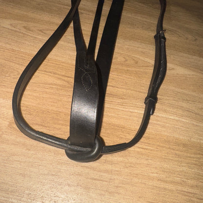 Cameo Leather Full Size Black Running Martingale #34
