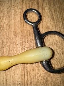 Happymouth 5.5” Straight Bar Hanging Cheek Snaffle - MULLEN