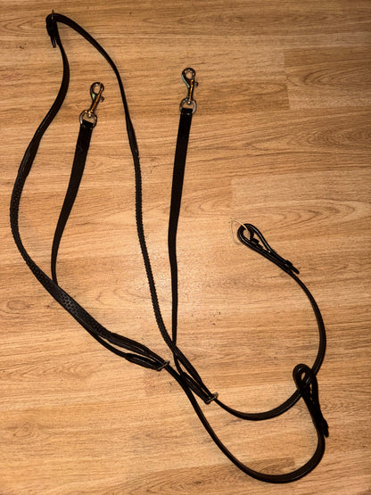 Cameo Balance Support Reins Bio Grip Size Pony Black Brand New