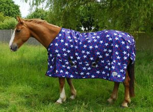 Rhinegold Bolivia  Lightweight Turnout Rugs - Stars or Dots