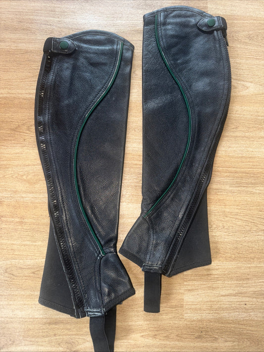 Riders Trend Ladies Extra Small TALL leather Chaps