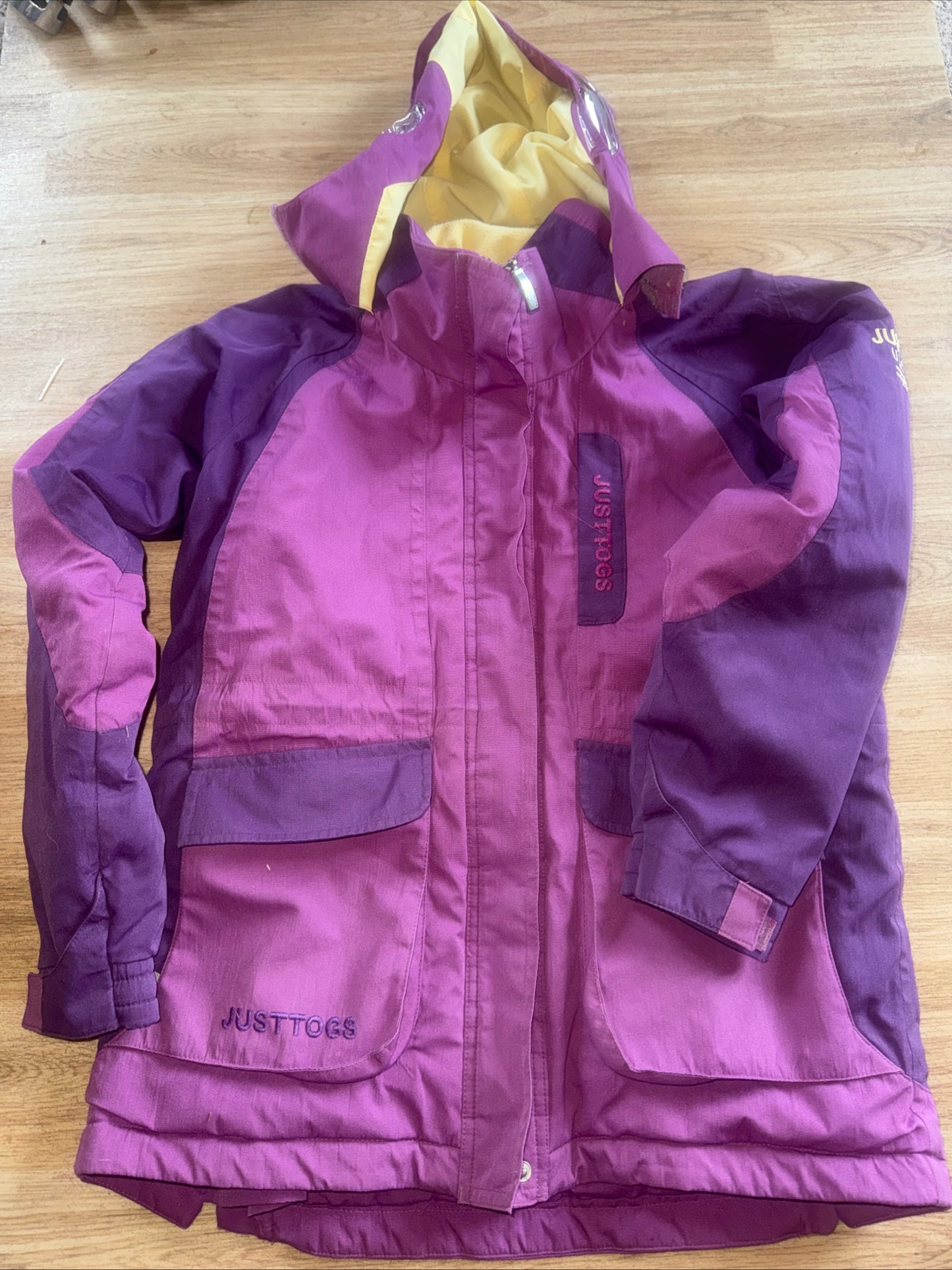 Just Togs Purple Warm 11/12 Yrs Horse Riding Jacket Coat | Second Hand Rider