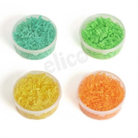ELICO SILICON MANE PLAITING BANDS .