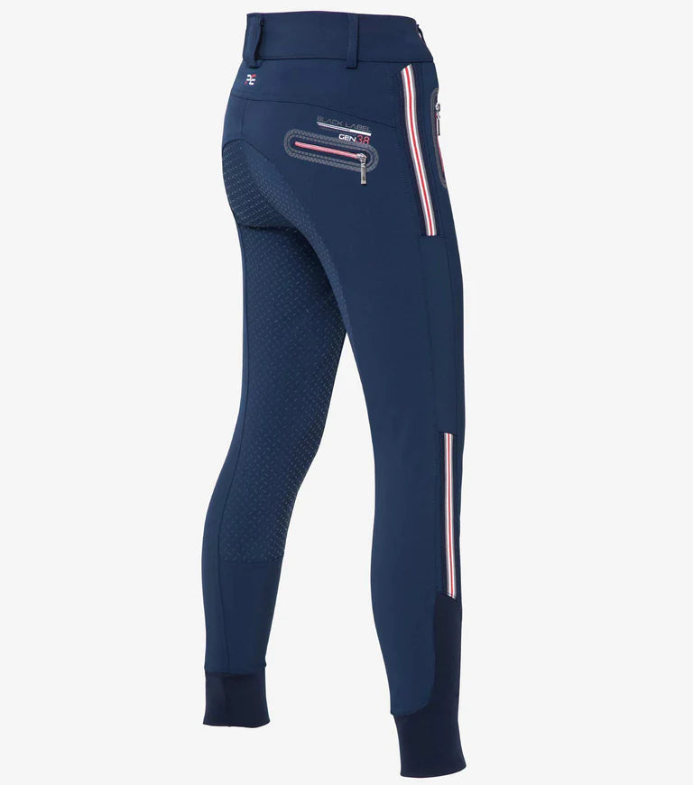 Premier Equine Mini Ralla Girl's Full Seat Gel Riding Breeches - Black or Navy