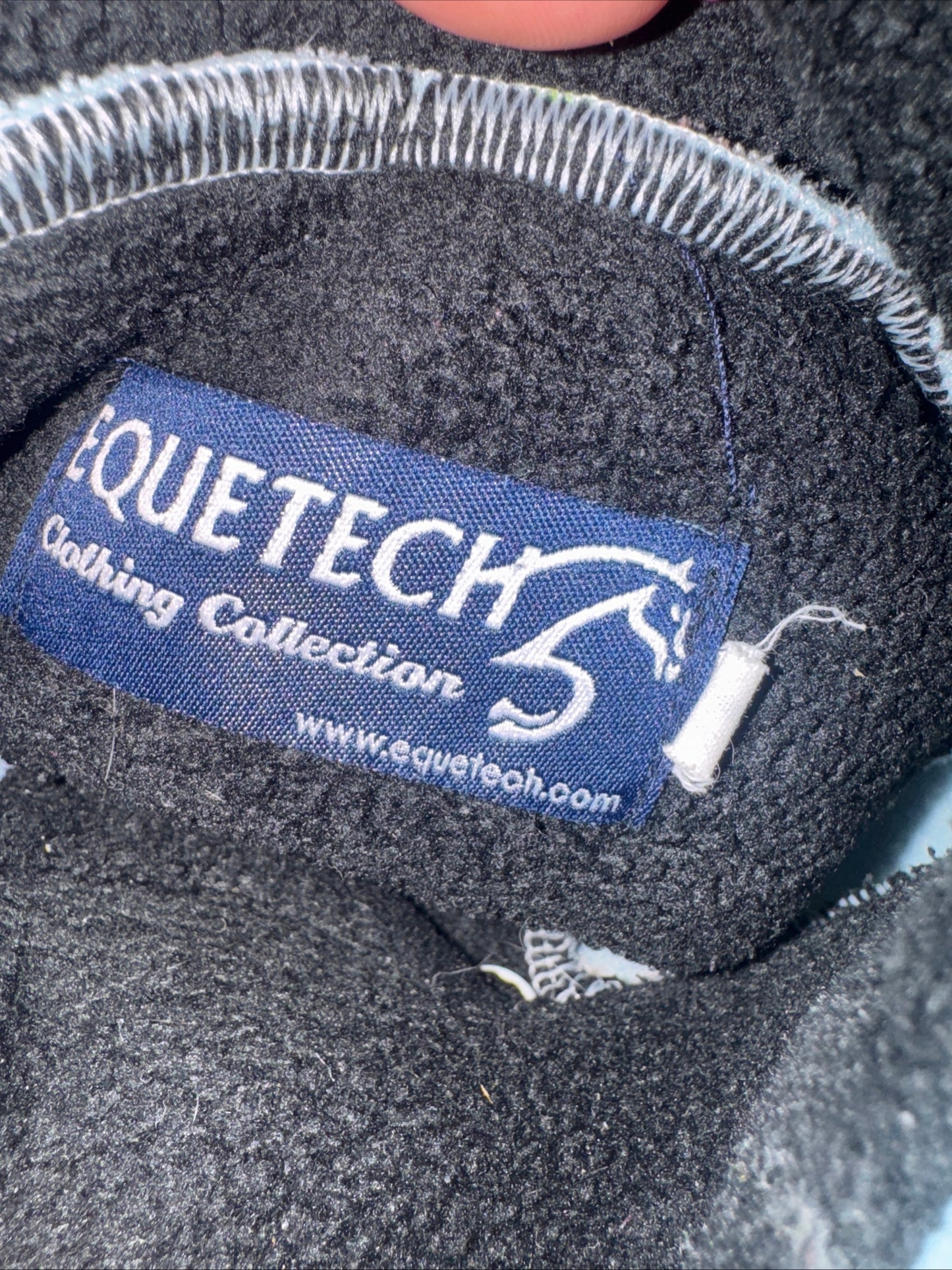 Equetech Girls 6 Yrs Farmer Equestrian Style Fleece Jumper