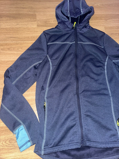 Crane Equestrian Blue Ladies Medium Fleece Lined Jacket