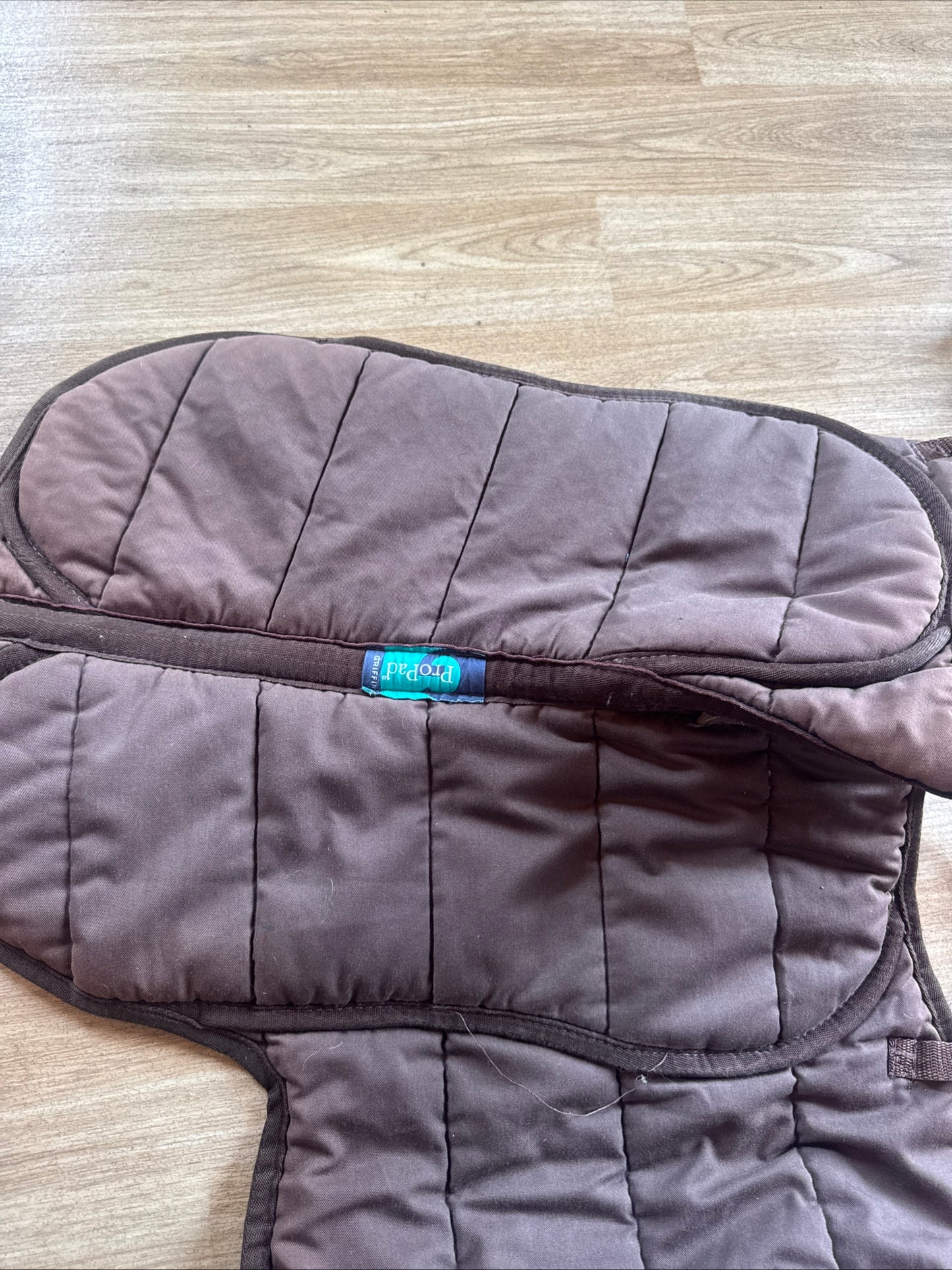 Griffin Nuumed Brown Propad Padded Size Full Numnah | Second Hand Horse Tack