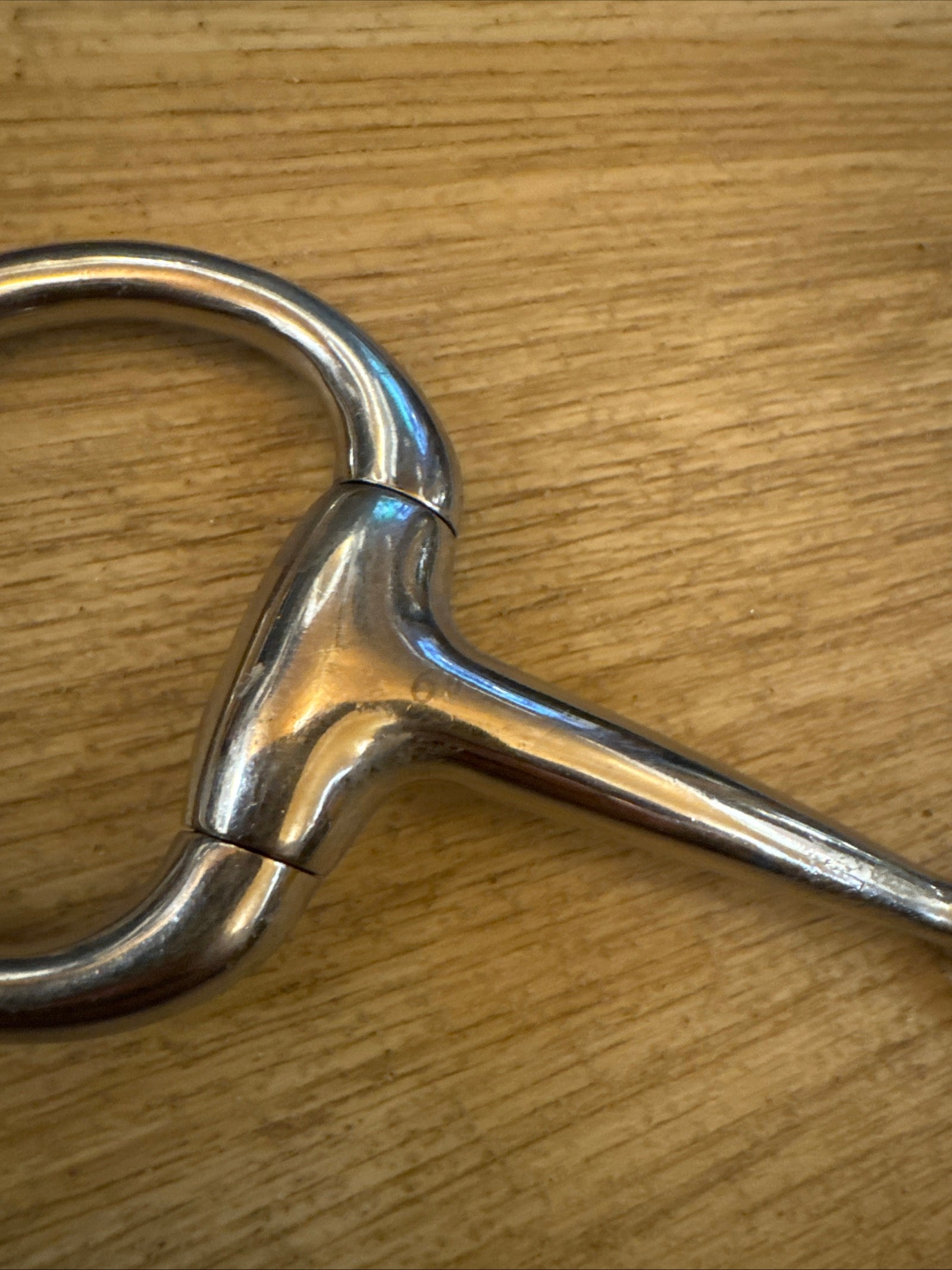 6” French Link Eggbutt Bradoon Snaffle