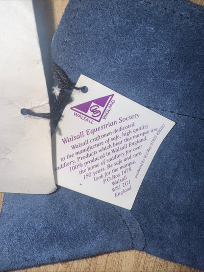 Steedman Blue Ladies Medium Suede Chaps