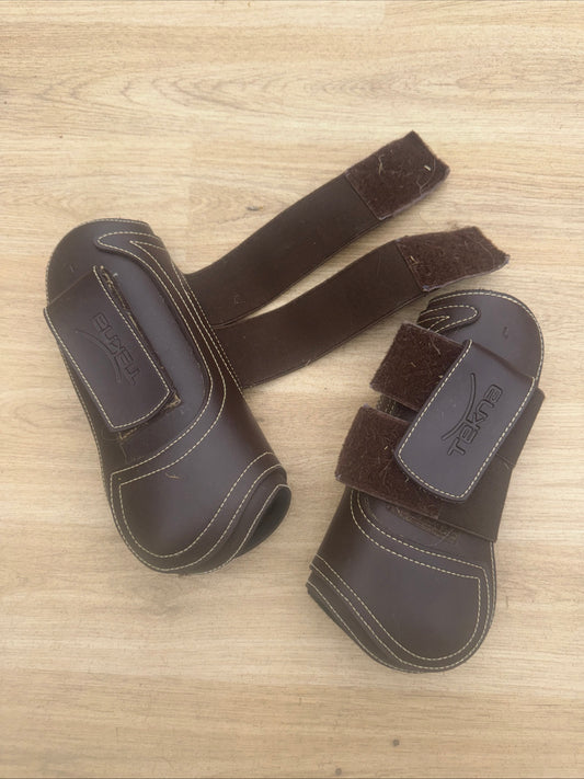 Tekna Brown Size Large Tendon Boots | Second Hand Horse Tack