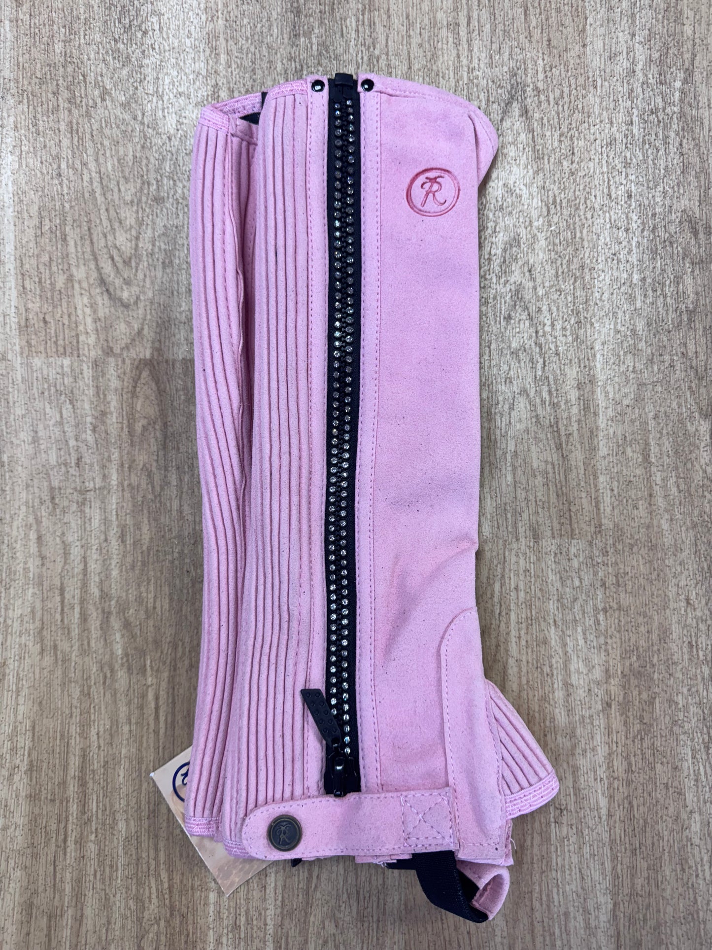 Riders Eye Bling Zip Chaps
