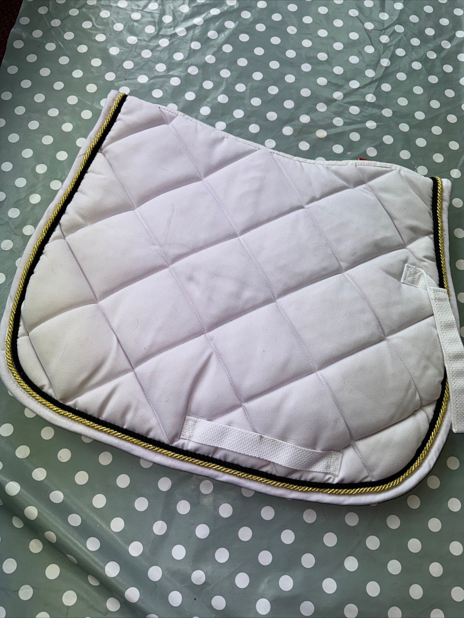 Bridleway Pony/cob White Saddle Pad