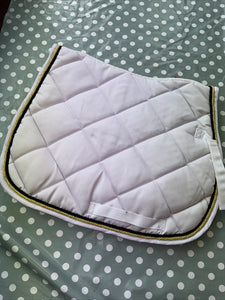 Bridleway Pony/cob White Saddle Pad