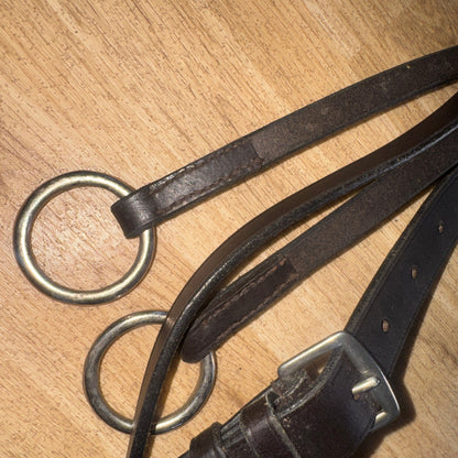 Leather Brown Size Cob Running Martingale | Second Hand Horse Tack #11