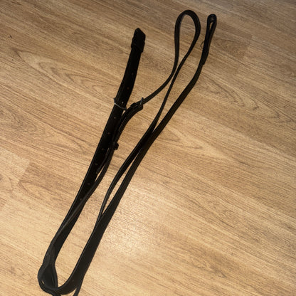Black English Leather Pony Size Standing Martingale #29