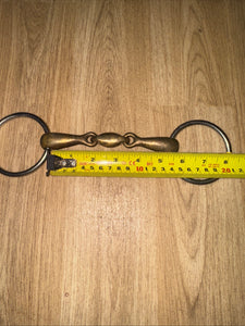 5” Copper Mix Lozenge Loose Ring Snaffle