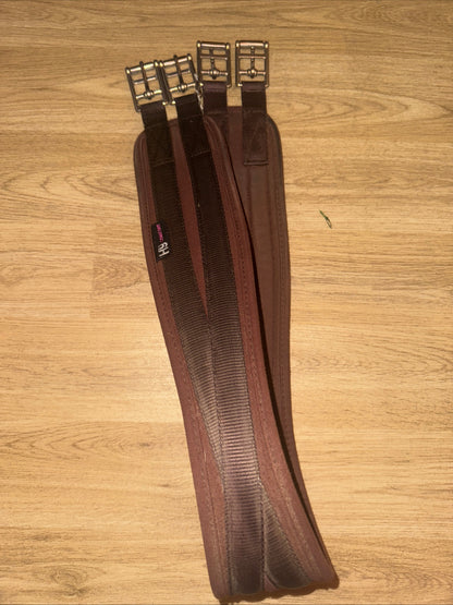 Hy Comfort 44” Brown Horse Girth | Non-Elastic Saddle Girth | Free UK Postage