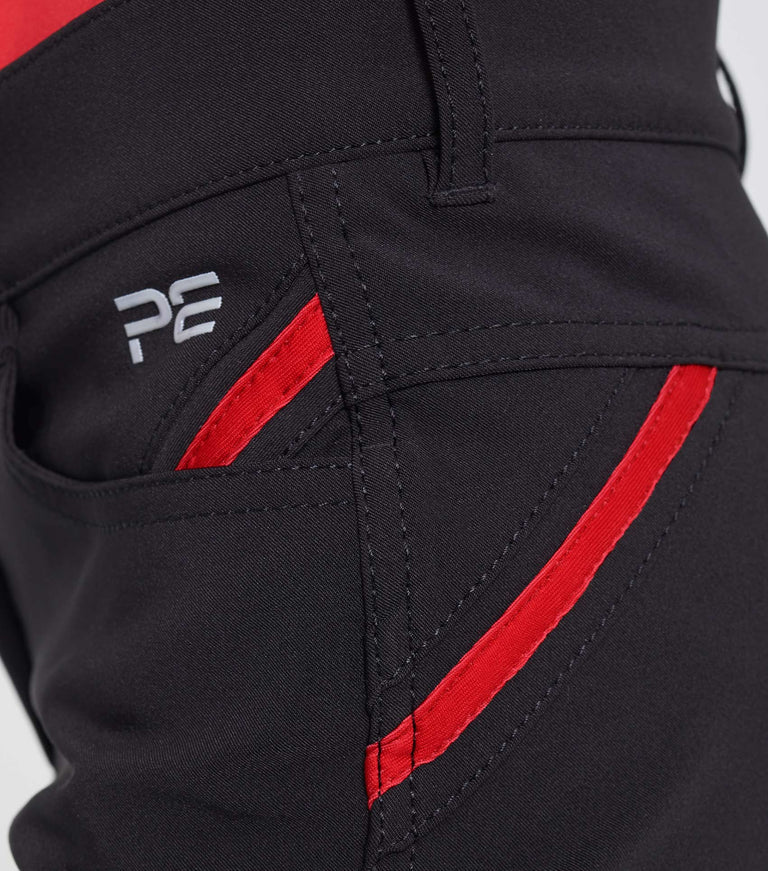 Premier Equine Diablo Junior Unisex Riding Breeches - Olive or Black