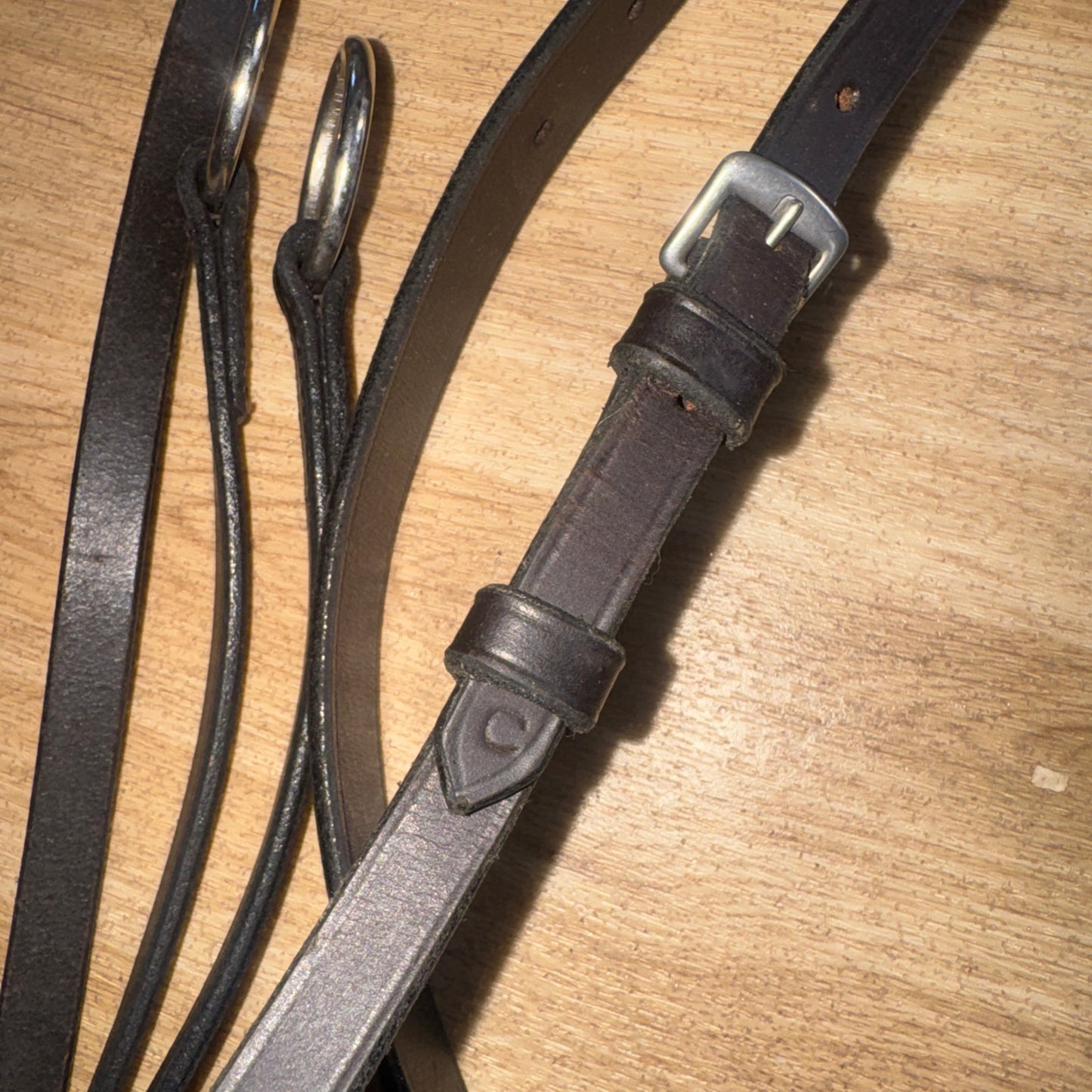 Leather Brown Size Cob Running Martingale | Second Hand Horse Tack #11