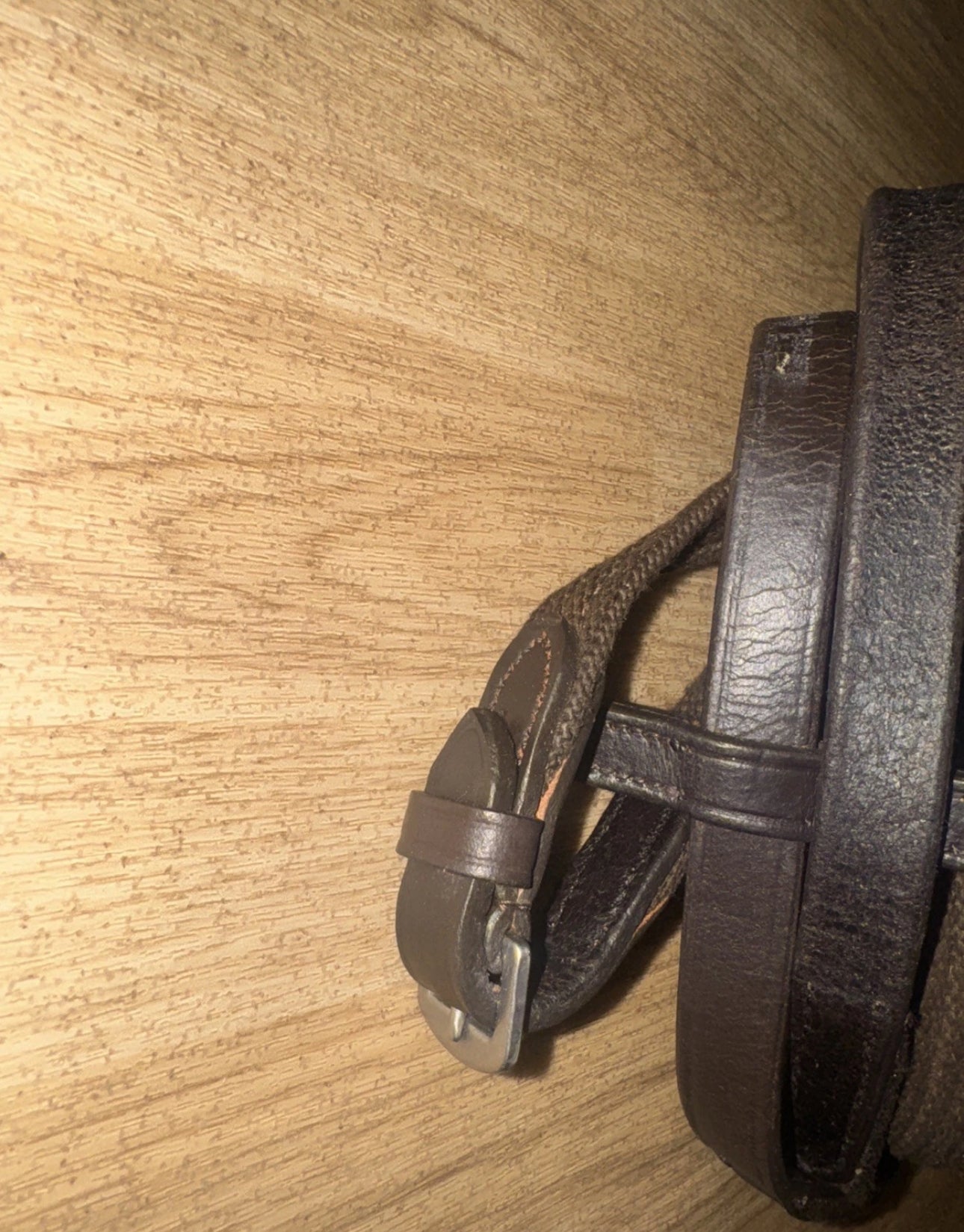 Brown Cob Size Continental Reins #15