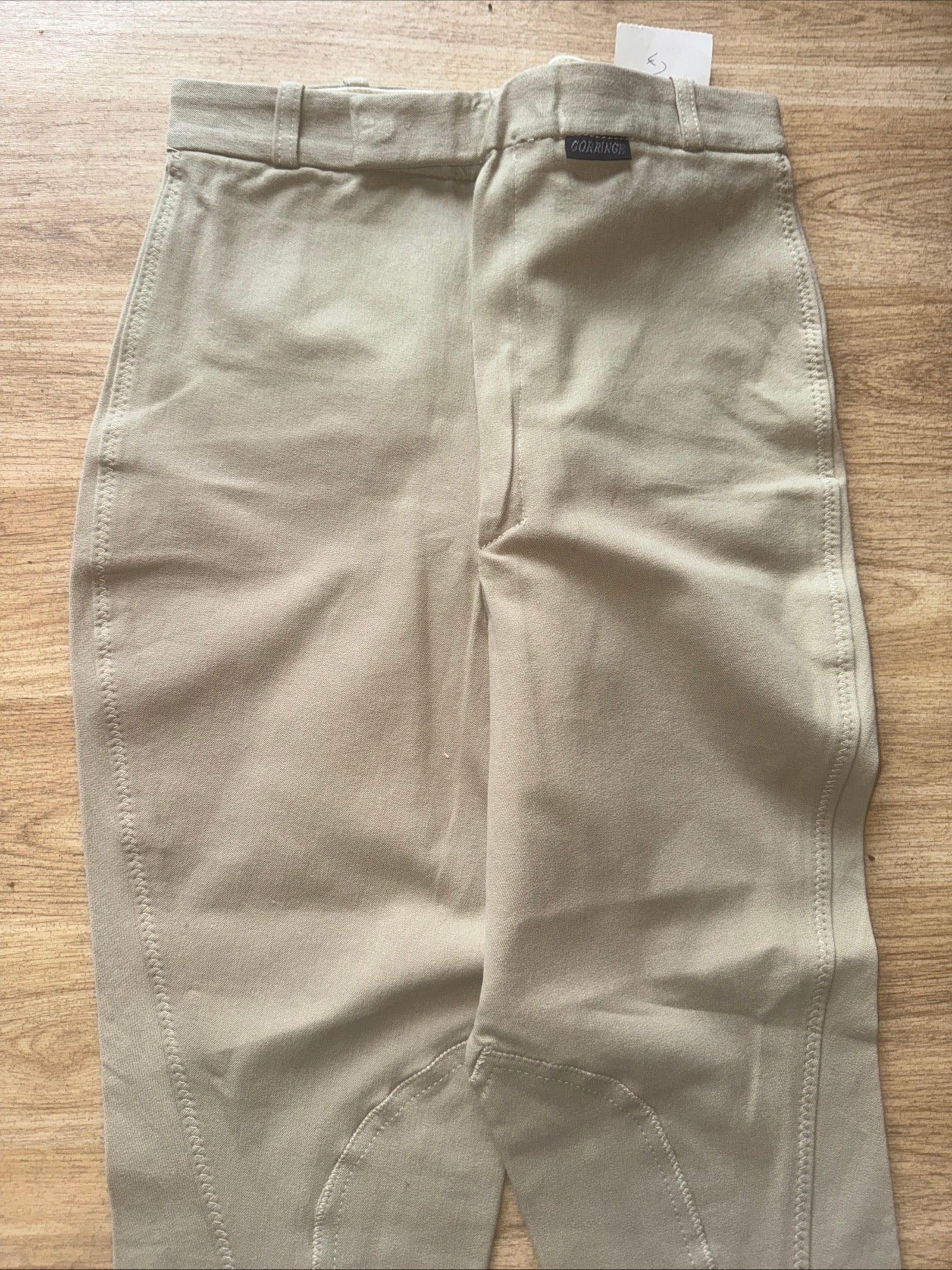 Gorringe Ladies 26” Long Leg Beige Breeches NEW RRP £47.50