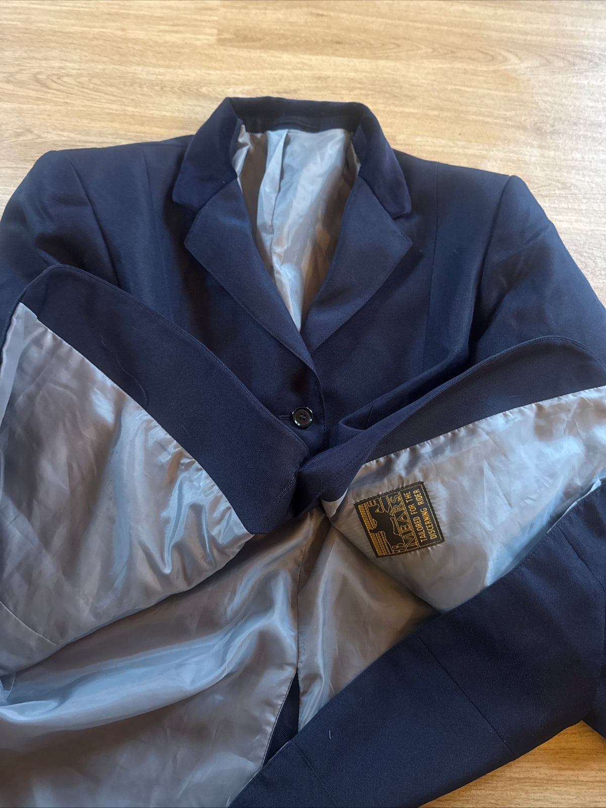 Mears Navy Show Jacket Size 42” Horse Showing #82
