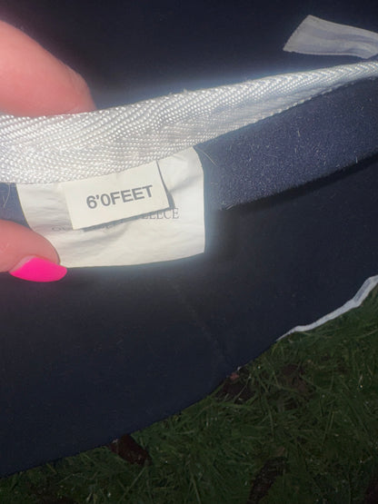 Navy 6ft Fleece Rug - Cooler Travel Stable