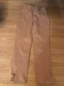 Shires Saddlehuggers Beige Breeches - Childs 20”