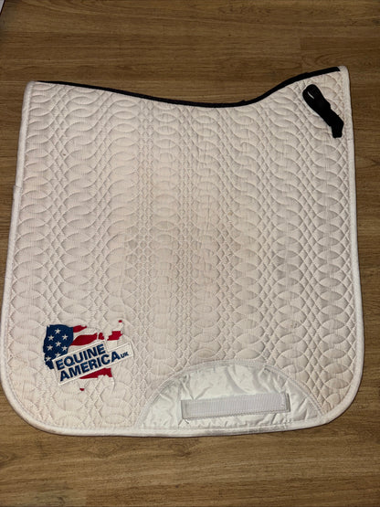 Km Elite Dressage Square Saddle Pad | Size Full | Sponsored Pad