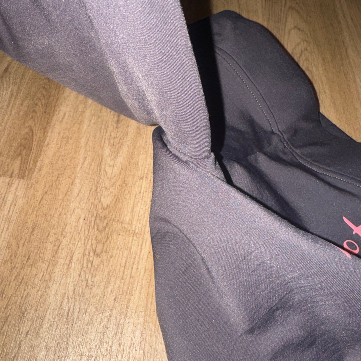 Firefoot Girls 22” 6/7yrs Pink Grey Horse Riding Tights | Second Hand Tack Rider