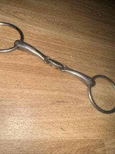 5.5” Lozenge Loose Ring Snaffle PEANUT
