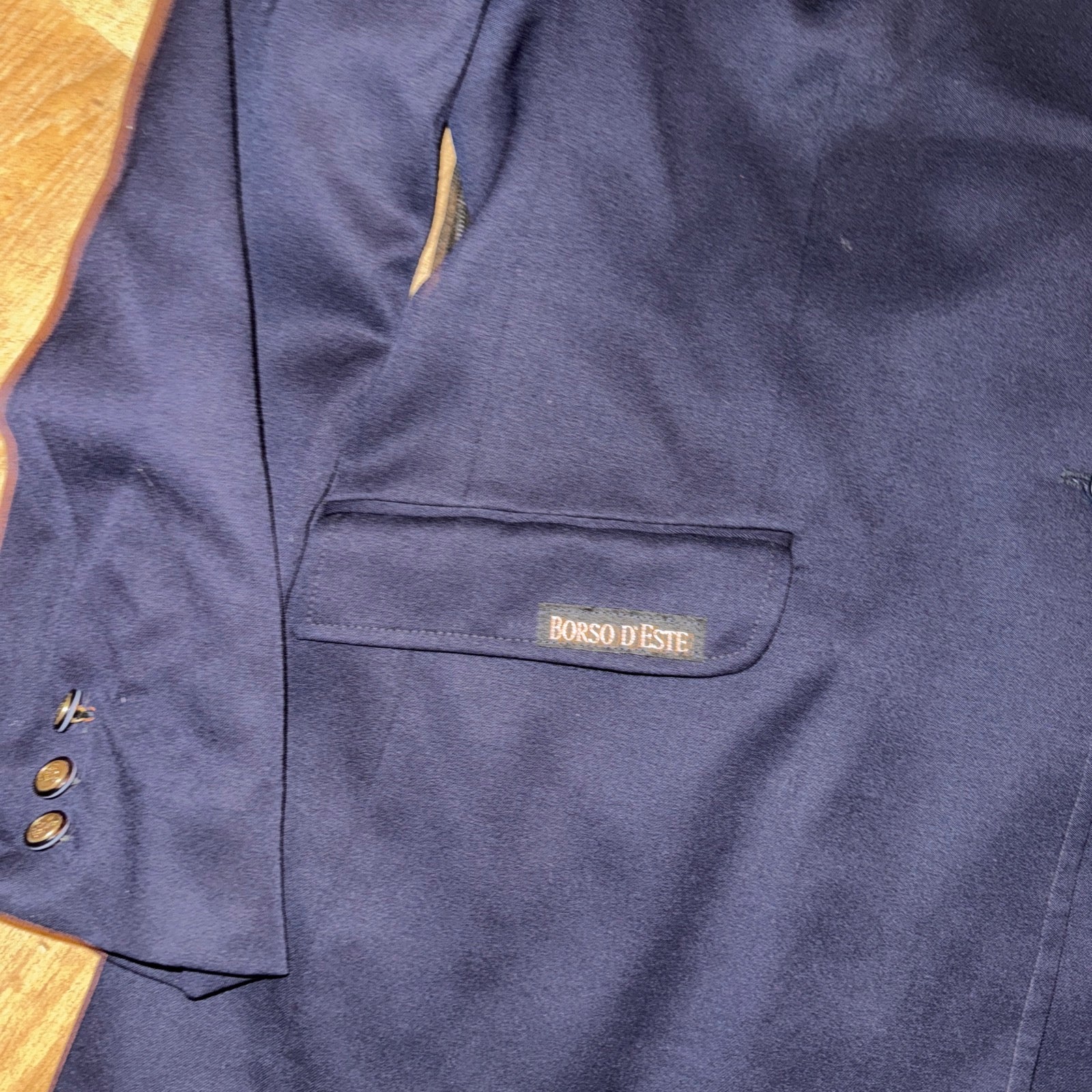 BorsodEste Navy & Gold Show Jacket 42” Size 18/20 Ladies