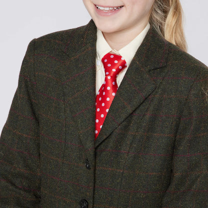 Cameo Childs Tweed Jacket - Seaweed .