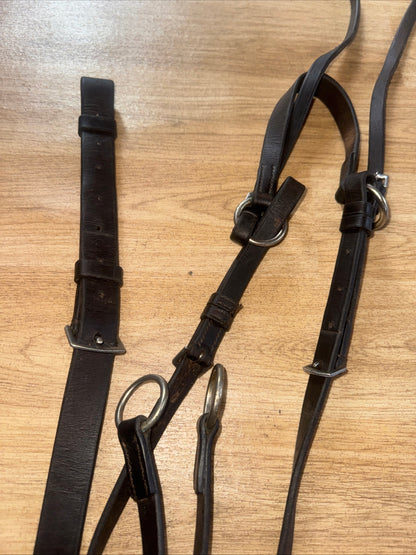 Sabrè Black Leather Size Full Breastplate | Second Hand Horse Tack #2