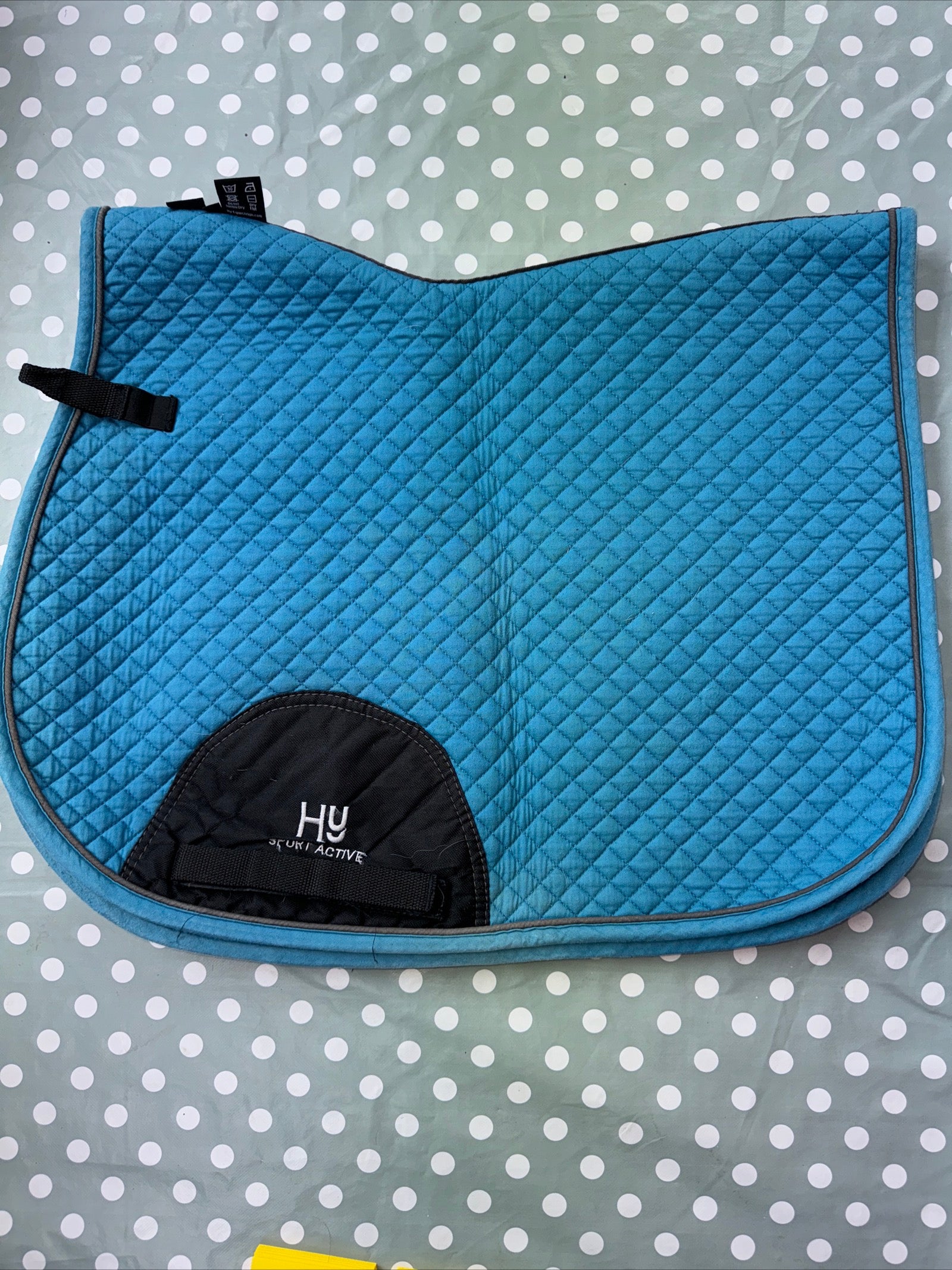 Hy Sport Size Cob To Full Blue Saddle Pad