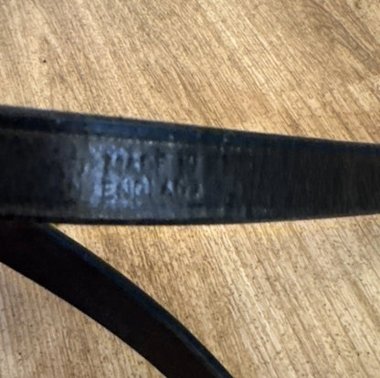 English Black Leather Show 54” Reins - FULL #61