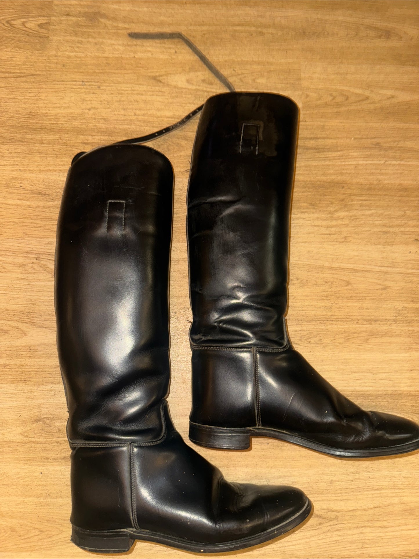 Hawkins Long Leather Ladies 7.5 Riding Boots