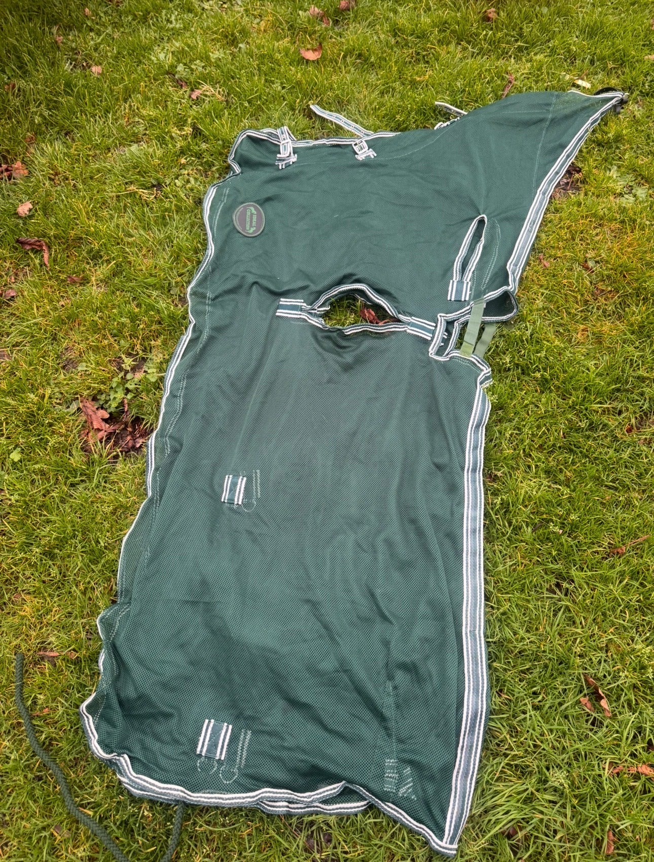 Ideal Green Driving Fly Rug & Neck Size 6’0