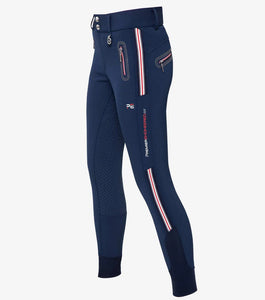 Premier Equine Mini Ralla Girl's Full Seat Gel Riding Breeches - Black or Navy
